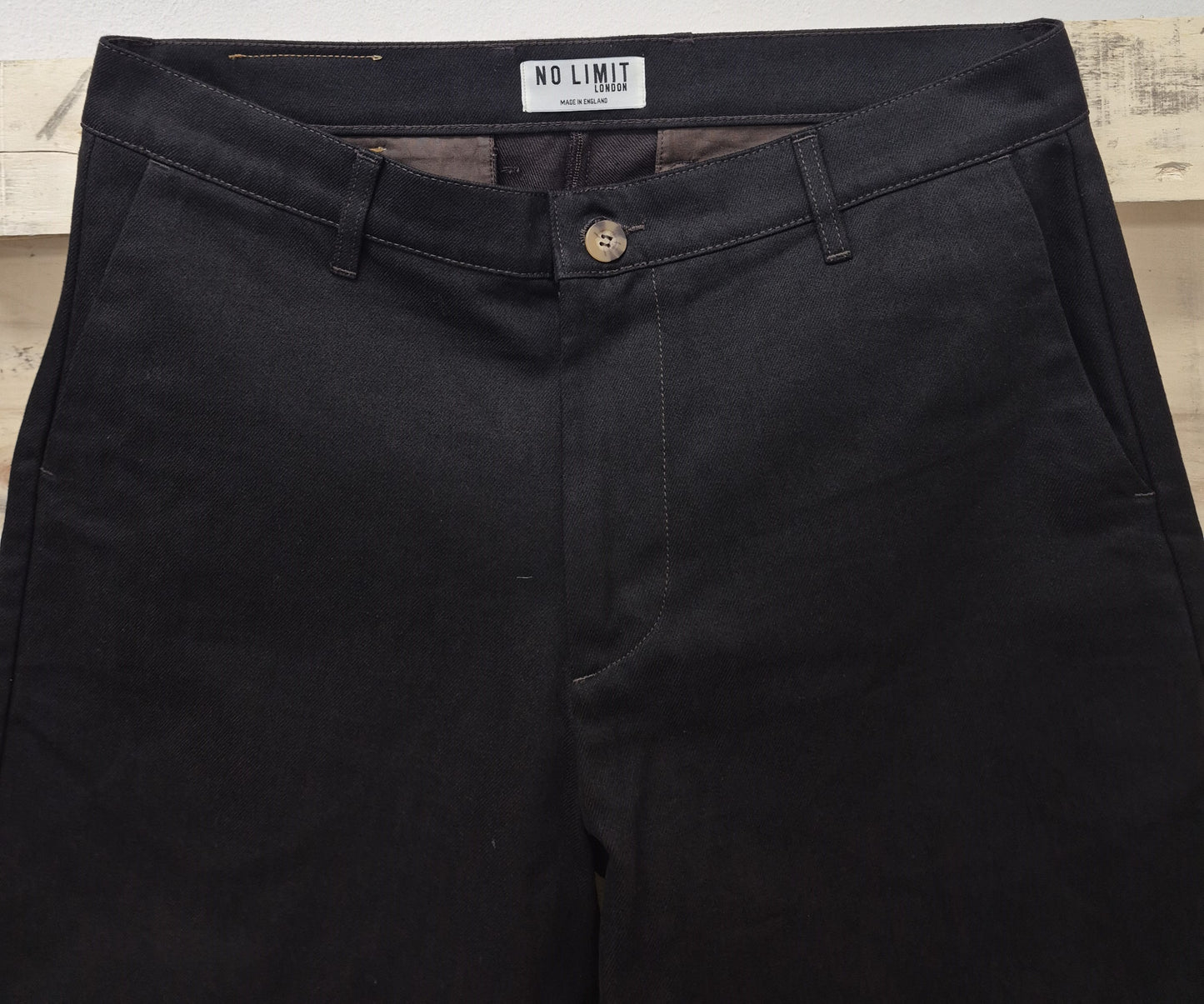 Men's Dark Chocolate Brown Baggy Barrow Jeans -  1015