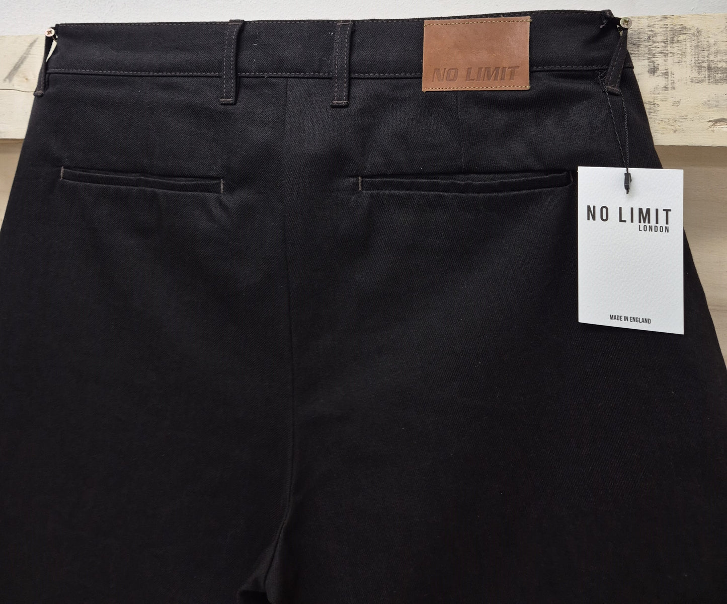 Men's Dark Chocolate Brown Baggy Barrow Jeans -  1015