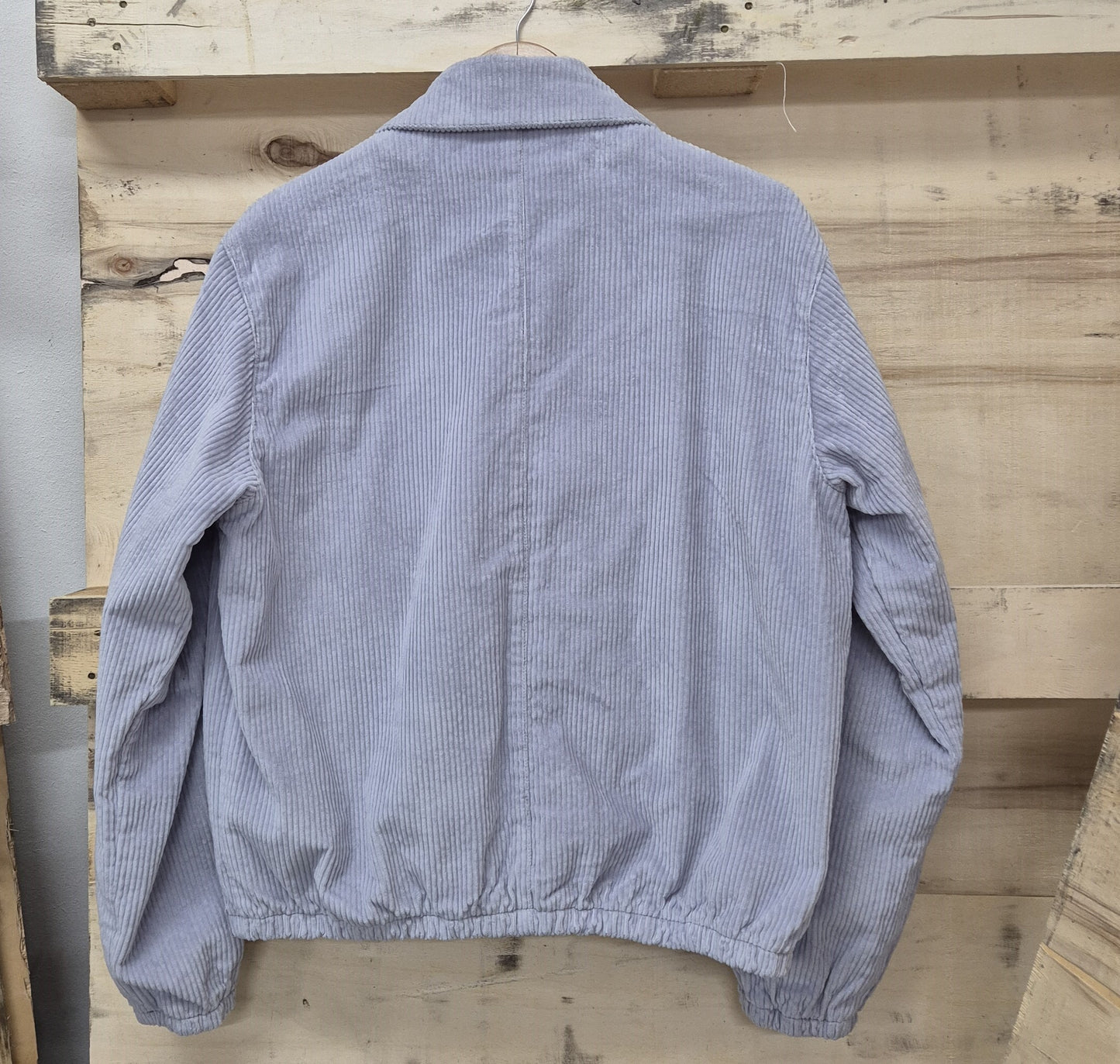 Men's Sky blue  No Limit London Jumbo Cord Blouson Bomber Jacket