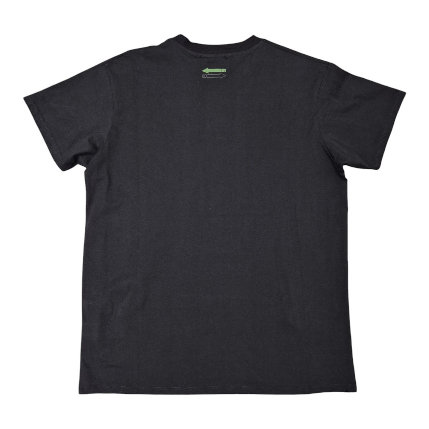 Men's Black Crew Neck T-shirt No Limit Graffiti Logo