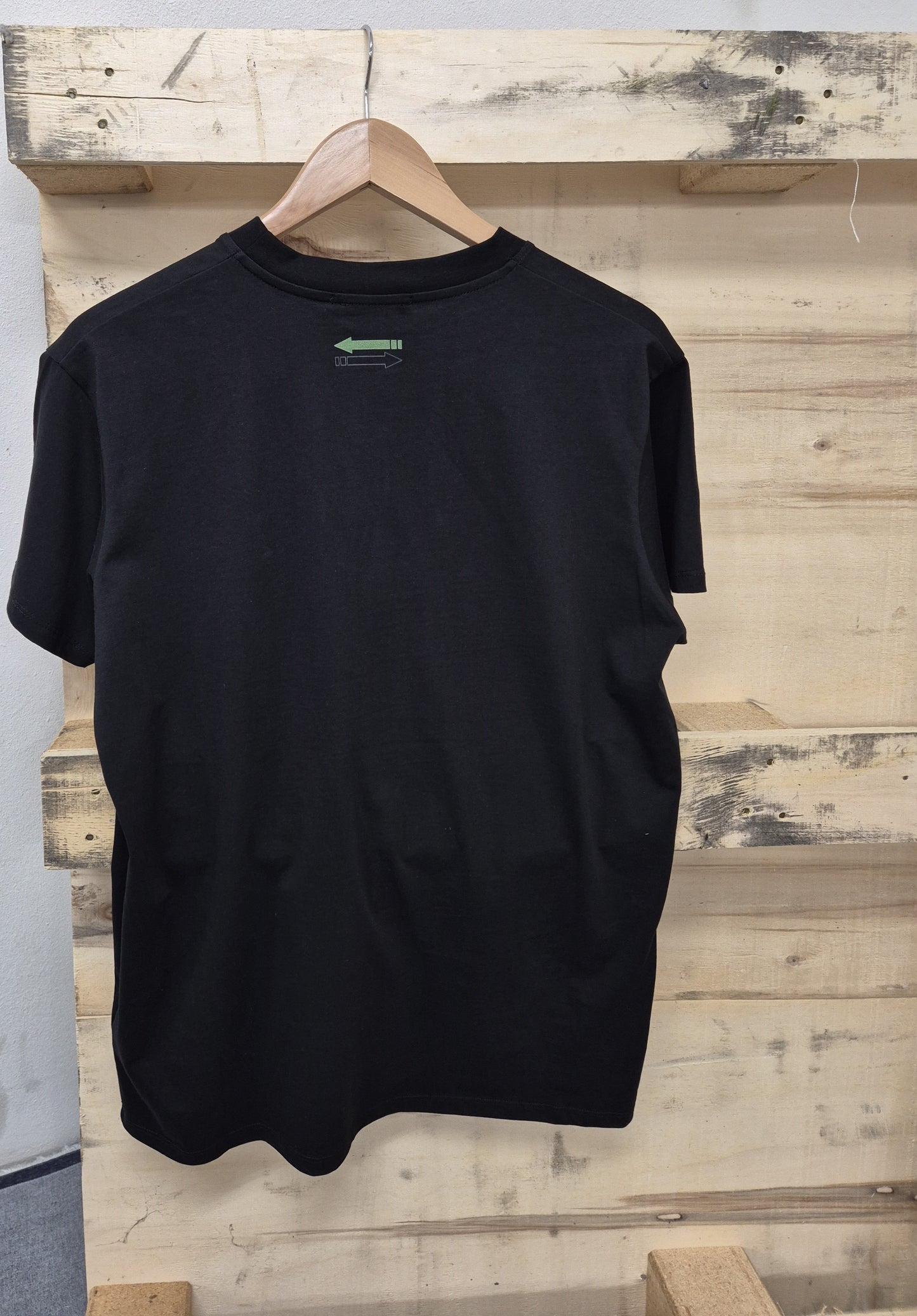 Men's Black Crew Neck T-shirt No Limit Graffiti Logo